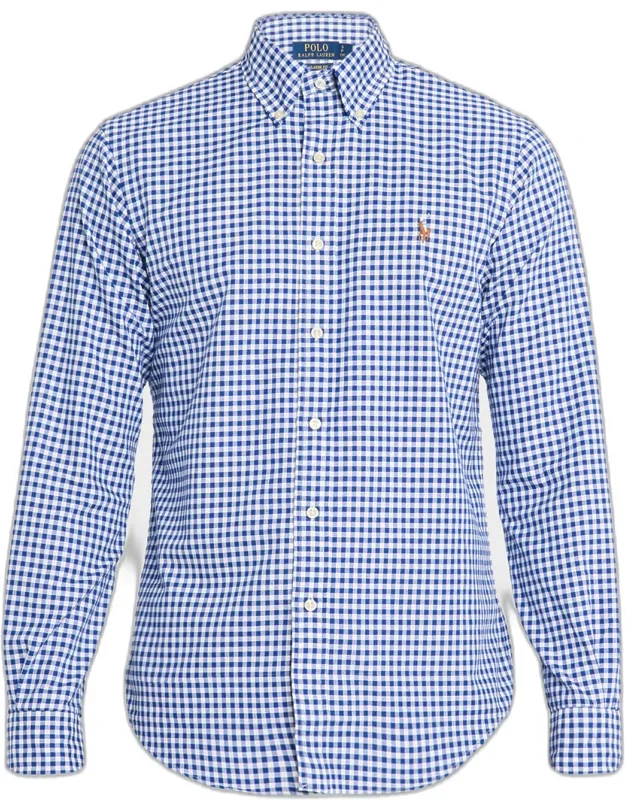 Classic-fit Gingham Oxford Button-down Shirt