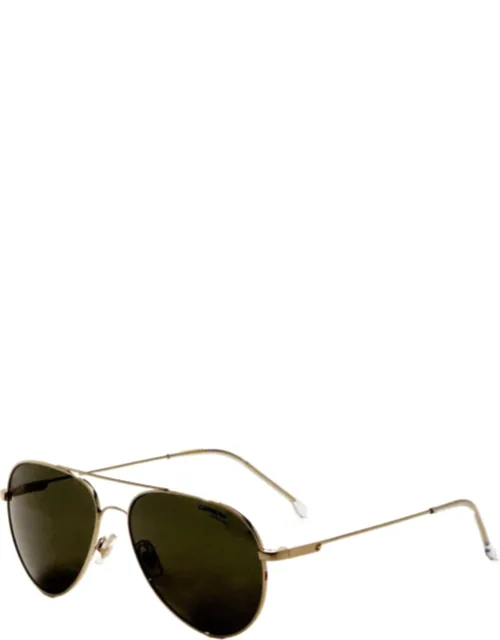 Gold 58mm Sunglasses