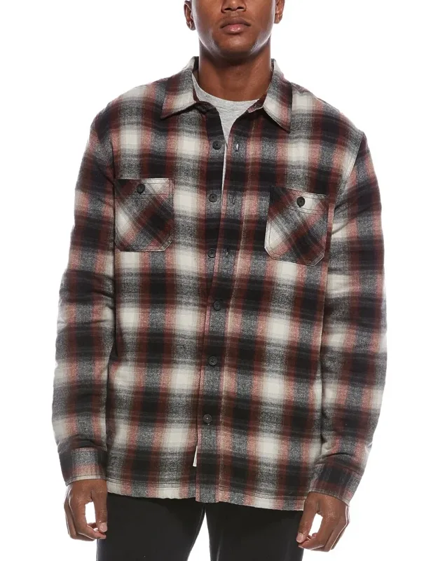 Sherpa Lined Shirt Jacket