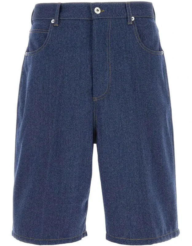 Denim Bermuda Shorts