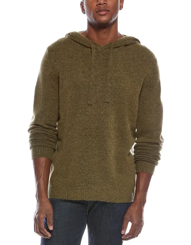 Boucle Wool-blend Hoodie