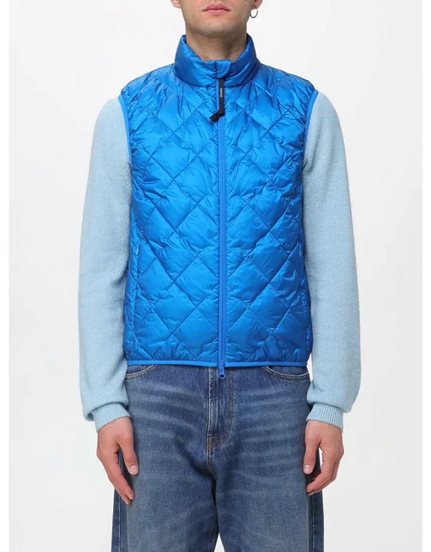 Suit Vest Color Gnawed Blue