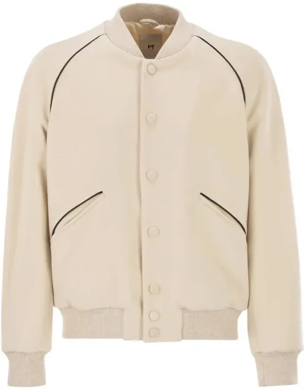 Wool And Cashmere Drap Jacket