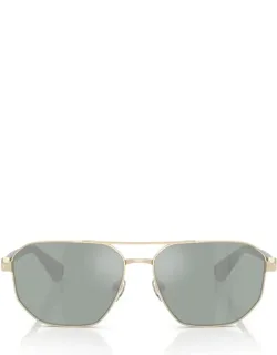 Burberry Sunglasses Aviator Gold