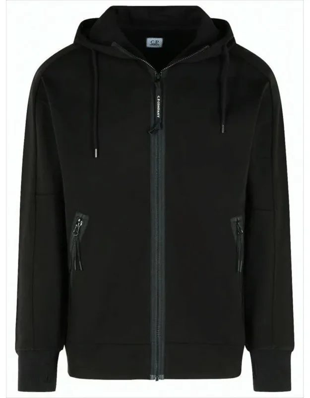 Full-zip Hoodie With Integrated Goggles