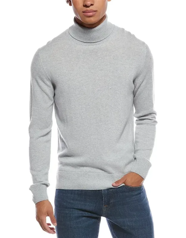 Eleventy Cashmere Turtleneck Sweater - Luxurious 100% Cashmere, Ribbed Trim