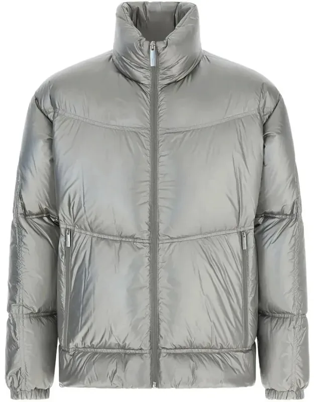 Metallic Shield Down Jacket With Titanium Coating