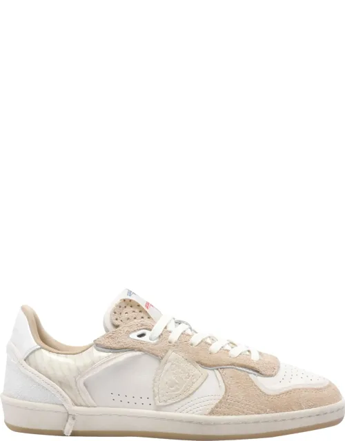 Pgal Sneakers, Leather And Suede Upper