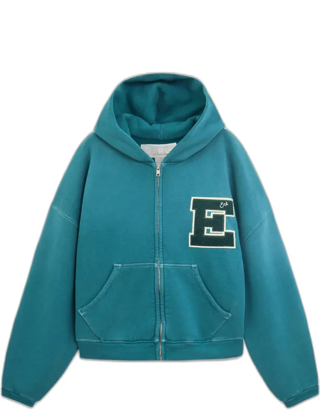 Letterman Hoodie Sweatshirt