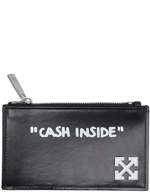 Jitney Quote Zipped Card Case