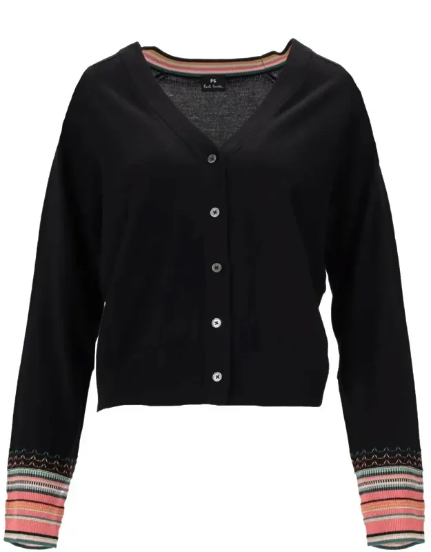 Knitted Cardigan Button Thru