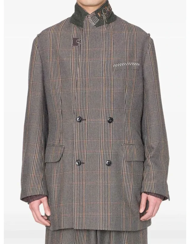 Split Double Breast Coat