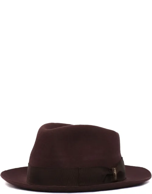 Fedora Hat With Small Brim