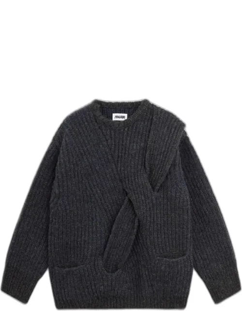 Knitwear Cropped Roundneck