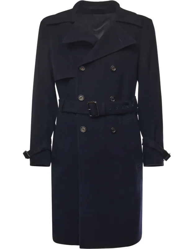 Double-breasted Wool Coat