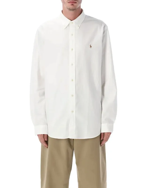 Slim-fit Cotton Oxford Shirt