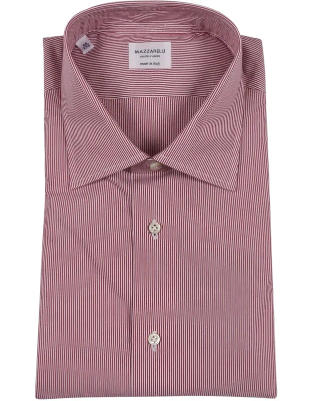 Striped Cotton Slim Fit Shirt