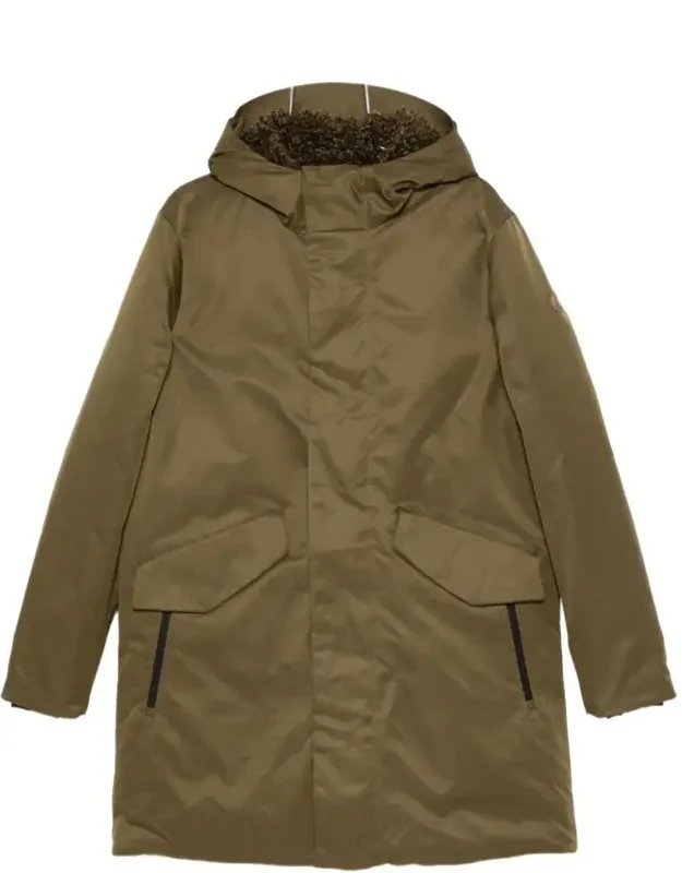 Lightweight Parka With Concealed Placket