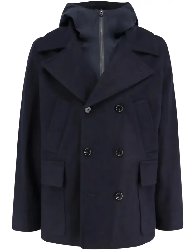 Double-breasted Wool Coat