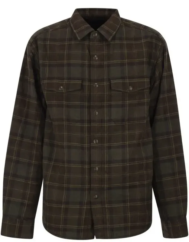 Brushed Flannel Shirt Jacket