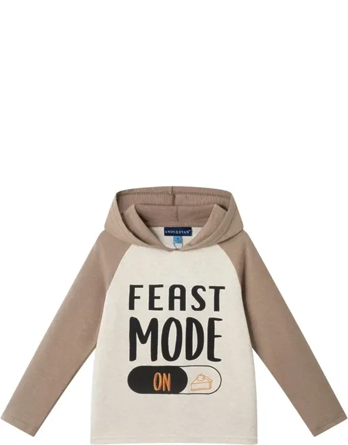 Feast Mode Hooded T-shirt