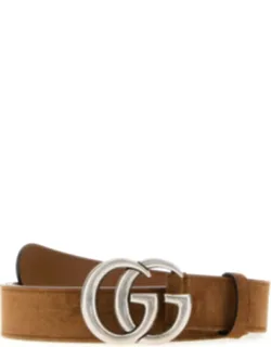 Camel Suede Belt