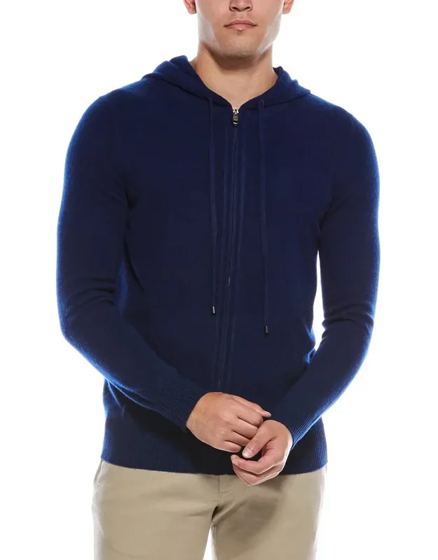 Cashmere Zip Hoodie