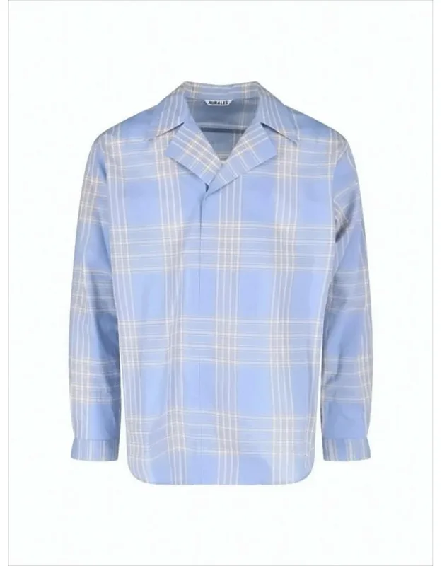 Plaid Long-sleeve Shirt