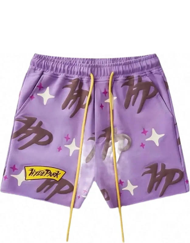 Puff The Magic Pattern Shorts