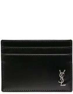 Tiny Cassandre Card Case In Matte Leather