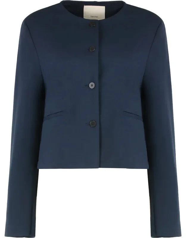 Techno Fabric Blazer