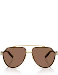 Dolce & Gabbana Eyewear Sunglasses Aviator Gold