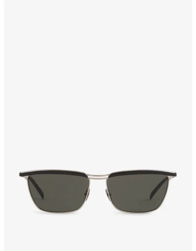 Square Sunglasses With Thin Temples And 100% Uv Protection