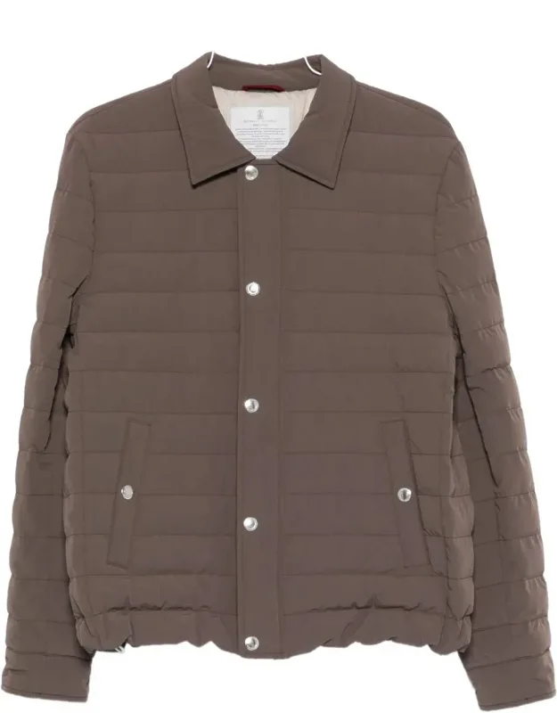 Nylon Short Down Jacket