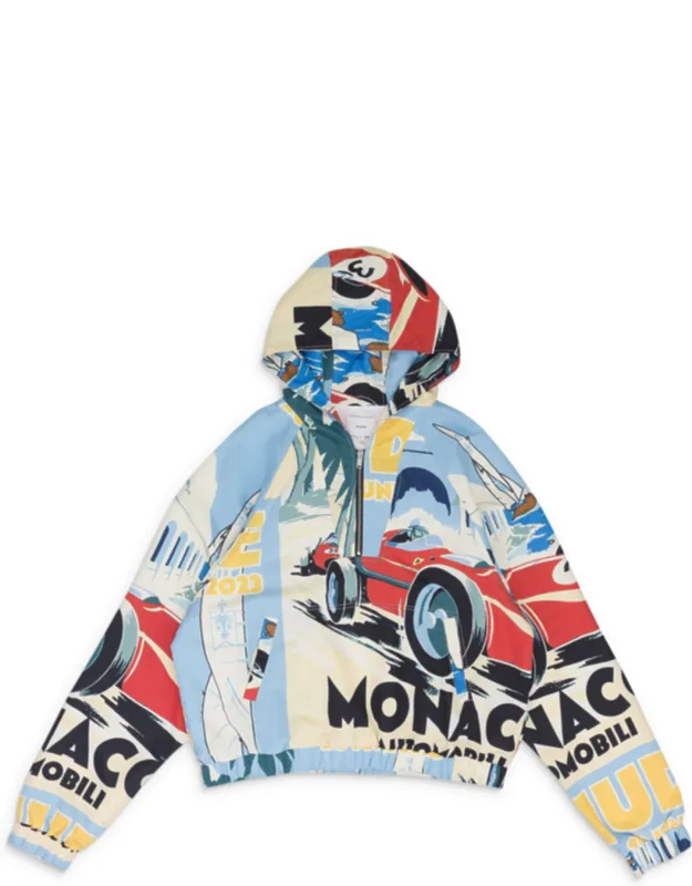 Multicolor Monaco Sport Quarter Zip Sweater