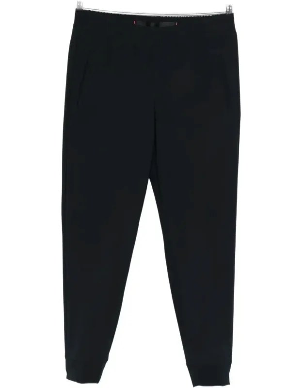 Trousers With Elasticated Waistband And Cuffs