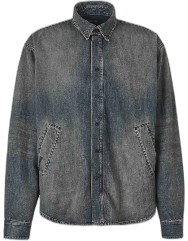 Denim Over Shirt