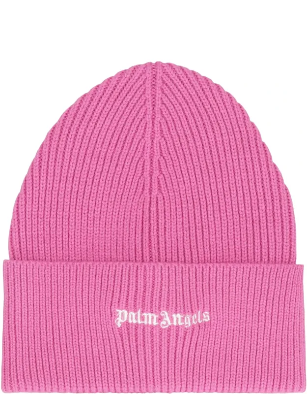 Knitted Cap With Logo
