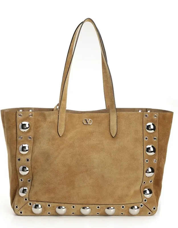 Nellcôte Large Suede Shopping Bag