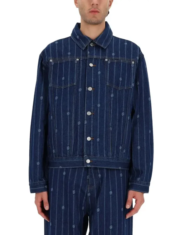 Denim Monogram Jacket