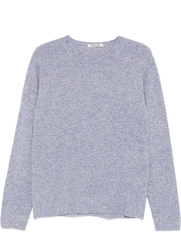 Wool And Cotton Crewneck Jumper