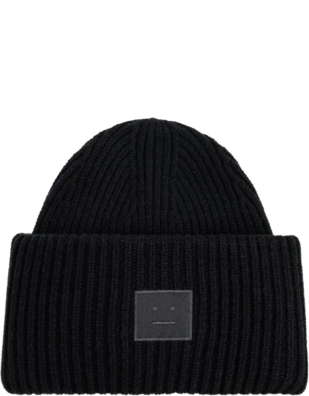 Wool Beanie With Logo
