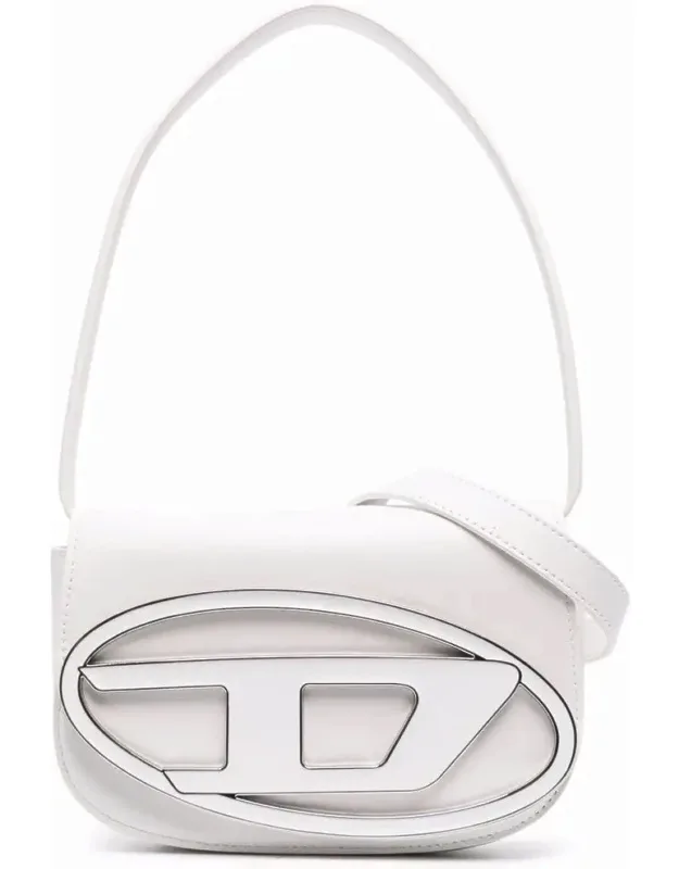 Structured Leather Shoulder Bag