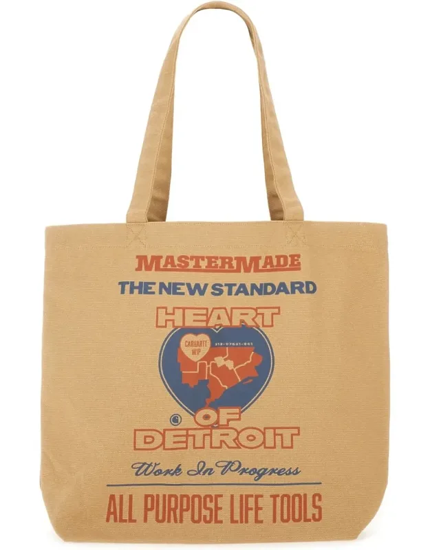 Graphic Canvas Tote Bag