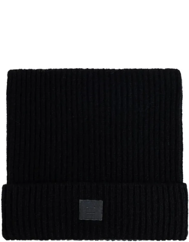 Wool Beanie With Logo