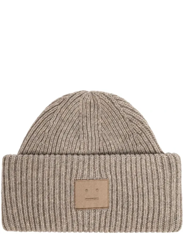 Wool Beanie With Logo