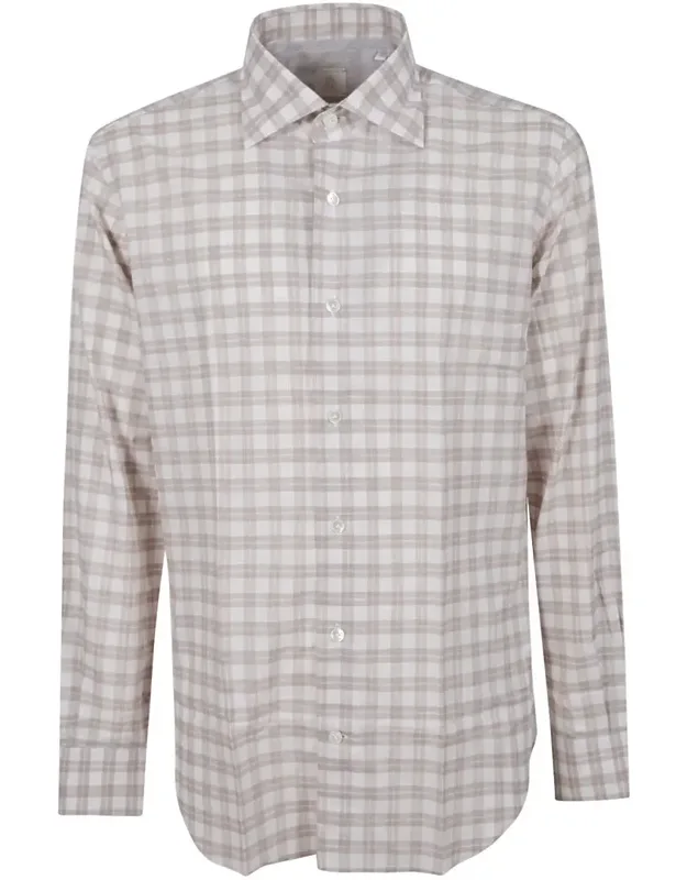 Long-sleeved Button-up Shirt