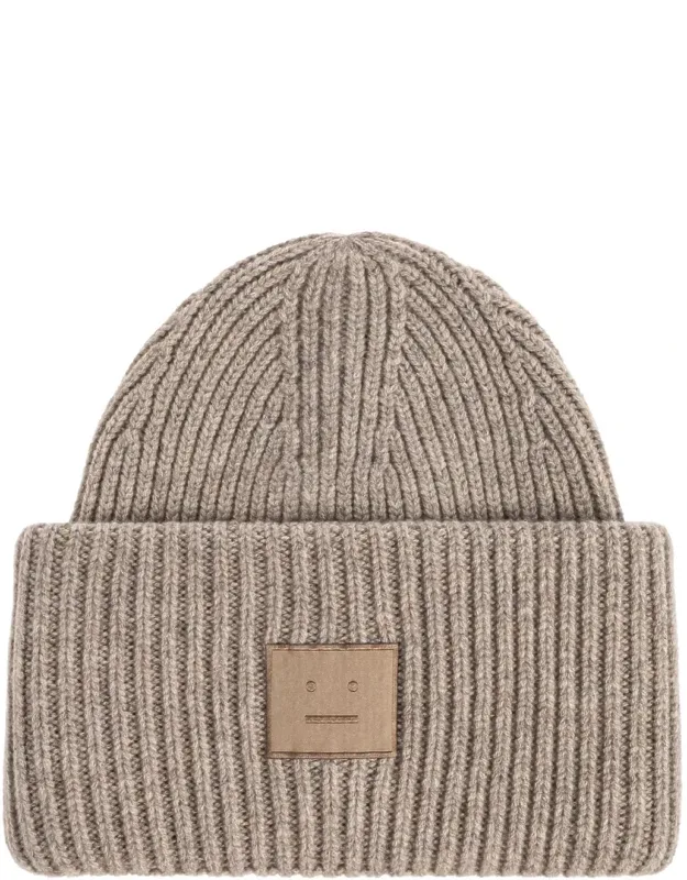Wool Beanie With Logo