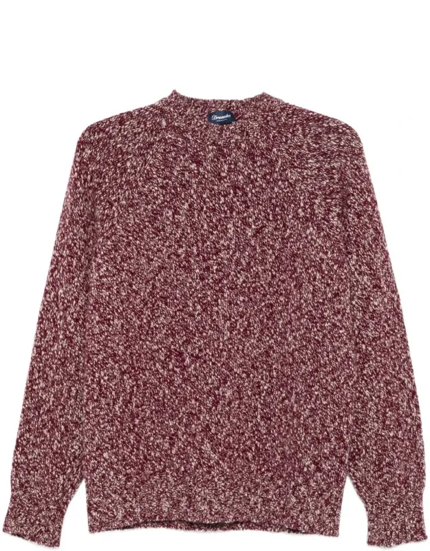 Wool Sweater With Mottled Effect
