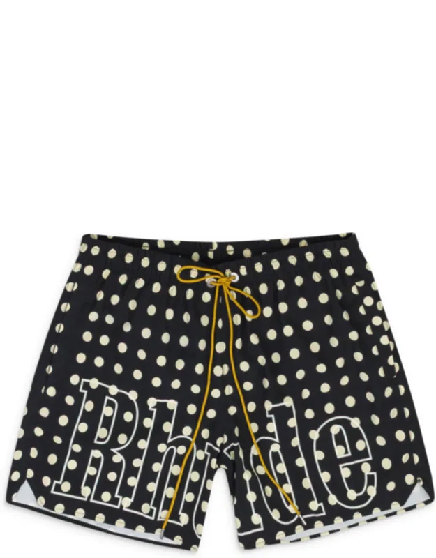 Logo Polka Dot Swim Trunks